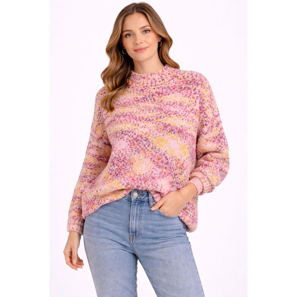 Marc New York Multicolor Long Sleeve Sweater M